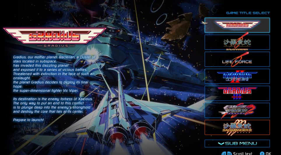 Gradius Origins