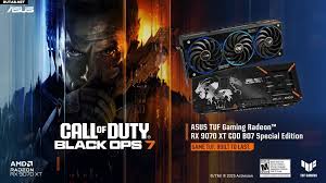 ASUS выпускает видеокарту TUF Gaming RX 9070 XT, оформленную в стиле Call of Duty: Black Ops 7