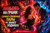 Любовь на грани: самые сложные пары по знаку зодиака