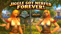 Фанаты World of Warcraft: Forever требуют вернуть анимацию женской груди